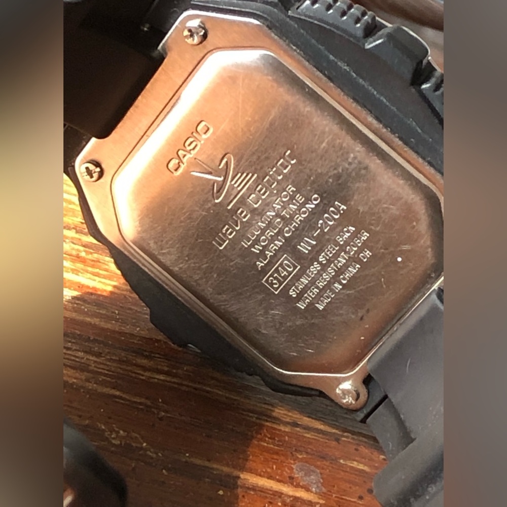 Casio Waveceptor Watch Excellent Condition - image 2